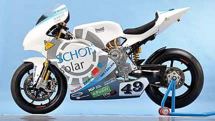 Elektro Rennmotorrad von Münch 