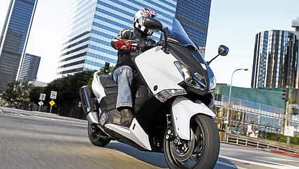 Der 530er Roller im Test