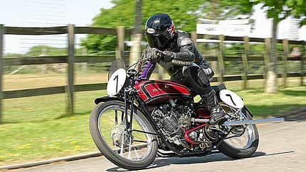 Husqvarnas Racebike vor über 80 Jahren