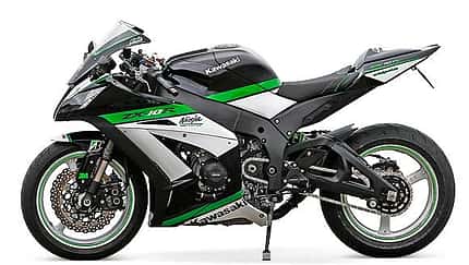 Getunter Supersportler von Kawasaki