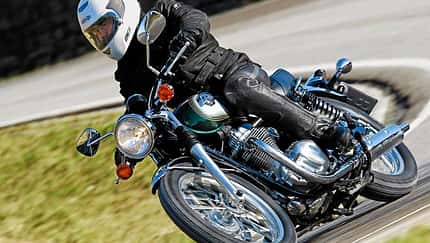 Die Königswellen-Kawasaki W 800 im 60er-Jahre-Geist