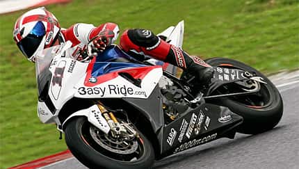 Probefahrt mit der Werks-BMW in Portimao