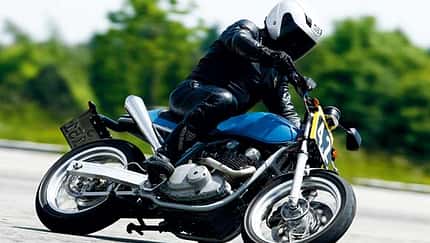 Jungfernfahrt des Eigenbaus auf Basis einer GS 400 E