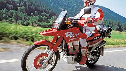 Suzukis günstige Reiseenduro