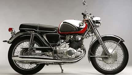 Glänzend: Honda CB 77 Chrome Plate Edition