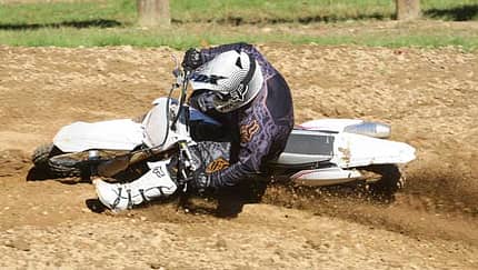 Tracktest Werks-Yamaha 450 Motocross