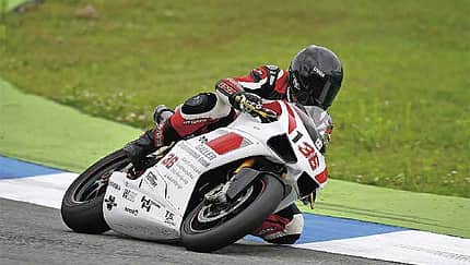 Ein ausbalanciertes Racingbike