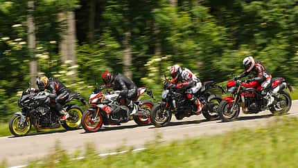 Power-Naked-Bikes im Vergleichstest
