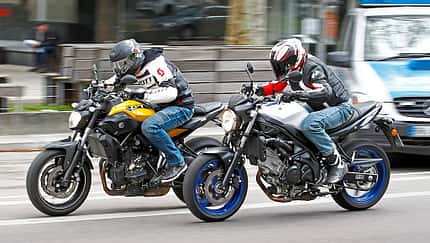 Naked-Bikes der unteren Mittelklasse
