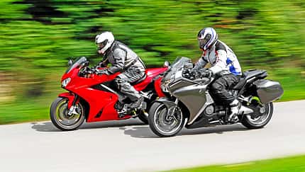 Duell der V4-Sporttourer 
