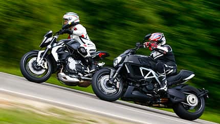 MV-Drilling gegen Ducati-Twin