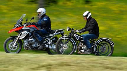 BMW-Boxer einst und jetzt 