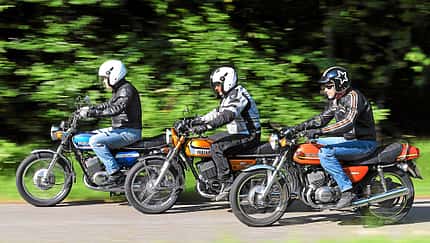 Die drei schönsten japanischen 250er-Maschinen
