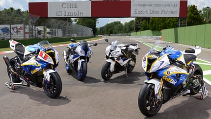 Tracktest auf der Piste von Imola