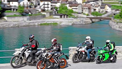 48-PS-Bikes im Vergleich beim Alpenmasters 2013