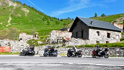 Die Tourer beim Alpen-Masters 2013