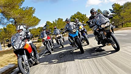 Reiseenduros mit 19-Zoll-Vorderrädern im Test