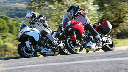 Multistrada jetzt mit semiaktivem Fahrwerk