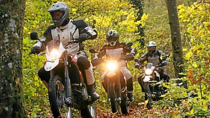 Einzylinder-Enduros im Vergleichstest