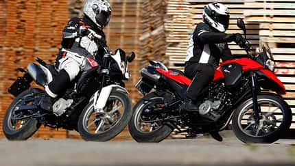 BMW G 650 GS und Husqvarna TR 650 Strada im Vergleichstest