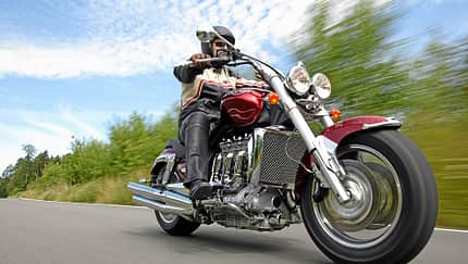 Herausragende Bikes von Kawasaki, Honda, Triumph und Harley-Davidson