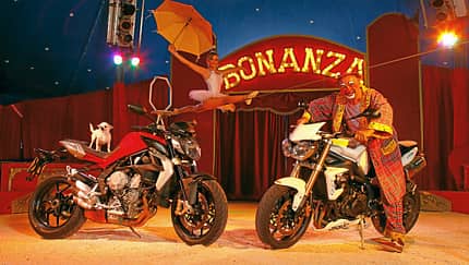 MV Agusta Brutale 675 und Triumph Street Triple im Vergleich