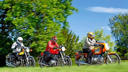Big Bikes der 70er-Jahre