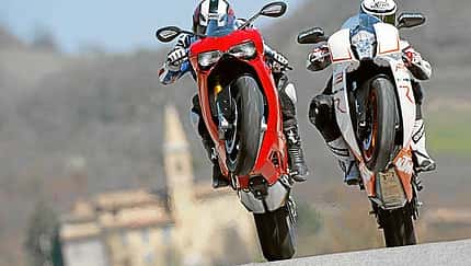 Superbike-Zweizylinder im direkten Vergleich