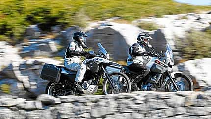 BMW G 650 GS und Yamaha XT 660 Z Ténéré
