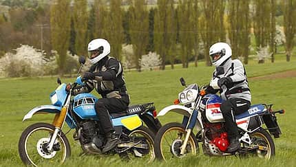 Honda XL 600 LM und Yamaha XT 600 Ténéré