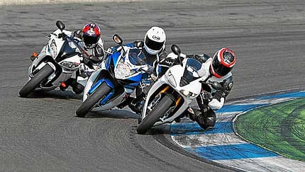 Test: Yamaha YZF-R6, Triumph Daytona 675 R, Suzuki GSX-R 600