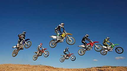 Crosser von Honda, Kawasaki, KTM, Suzuki und Yamaha