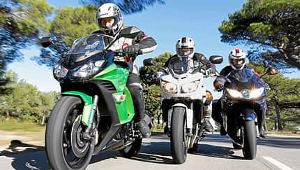 Sporttourer von Kawasaki, Triumph und Yamaha im Vergleich