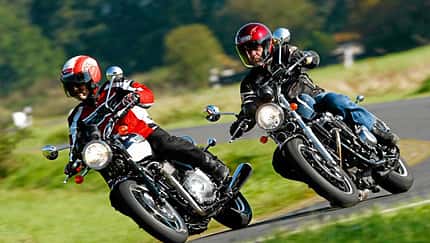 Honda CB 1100, Triumph Bonneville SE