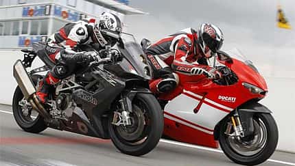 Exklusive italienische Superbikes im Vergleich