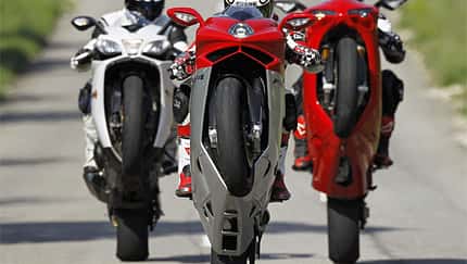 Vergleichstest: Italienische Superbikes 