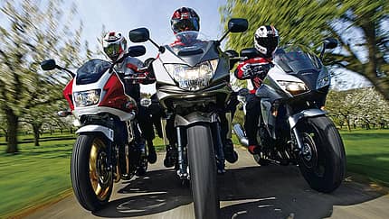 Test: Honda CBF 1000 F, CB 1300 S und Suzuki Bandit 1250 S