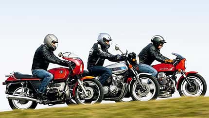 BMW R 100 S, Honda CB 900 F Bol d'Or, Moto Guzzi Le Mans I