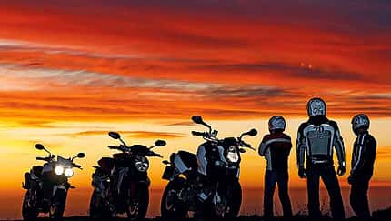 Drei Naked Bikes im direkten Vergleich