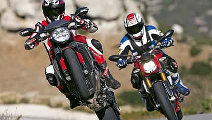 MV Agusta Brutale 1090 RR und Ducati Streetfighter S