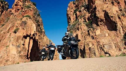 Große Tourer auf Korsika