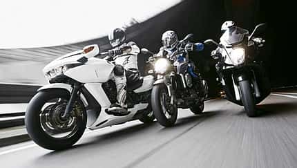 Aprilia NA 850 Mana, Gilera GP 800 und Honda DN-01