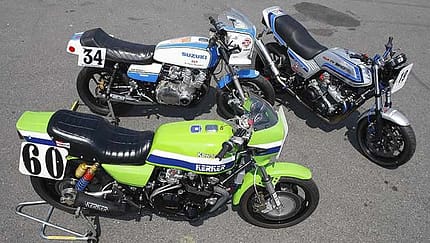 Honda CB 1124 F, Kawasaki Z 1075 S, Suzuki GS 1000 S
