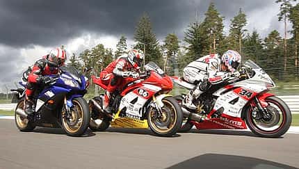 R6-Serie vs. Cup vs. IDM-Bike