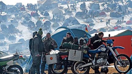Verrücktes Wintertreffen im Bayerischen Wald