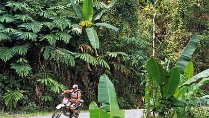 Endurotour durch den Dschungel Thailands