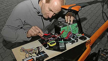 Satellitengesteuerte Fahrzeugüberwachung