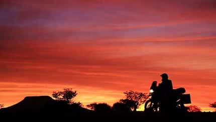 Mit dem Motorrad quer durch Afrika