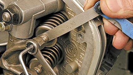 Ventilspiel beim BMW-Boxer einstellen