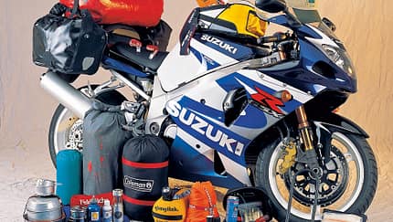 Gepäck auf dem Motorrad transportieren